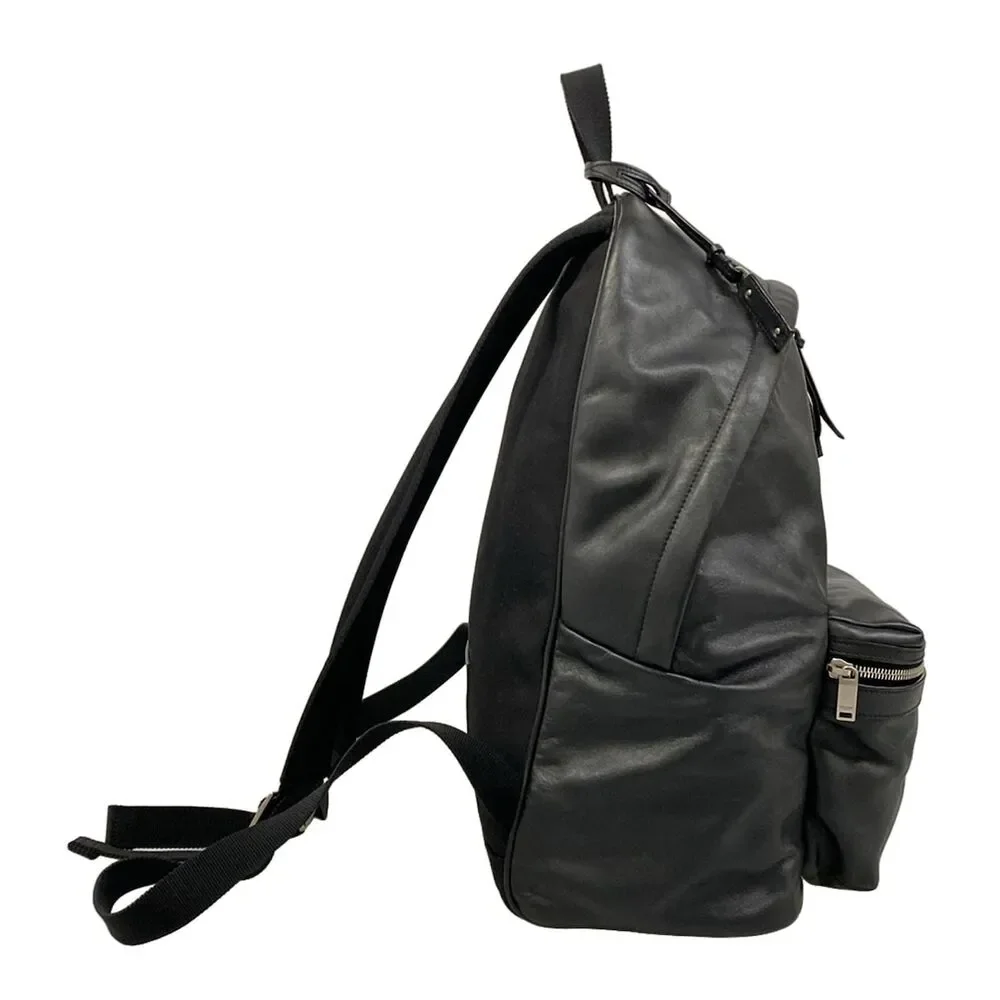 Saint Laurent PARIS Classic Hunter Backpack Backpack 465448 Leather Nylon - Picture 2 of 15